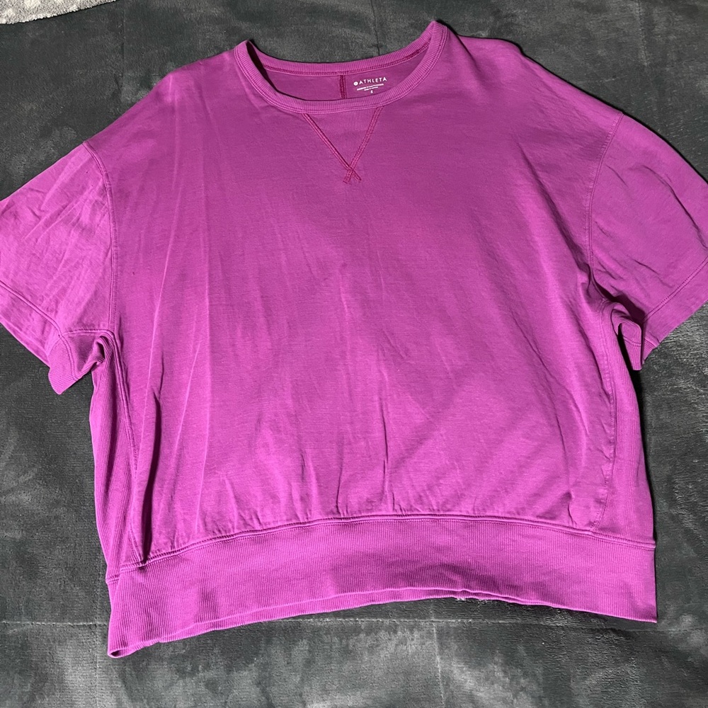 NWOT Athleta modern sundown sweatshirt tee